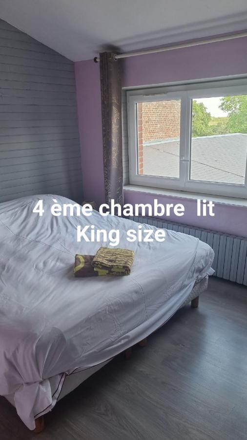 Chambre individuelle avec cuisine commune Tilloloy Extérieur photo